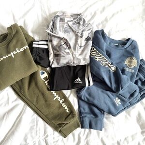 3 3T Kids Adidas/Champion Athletic Sets